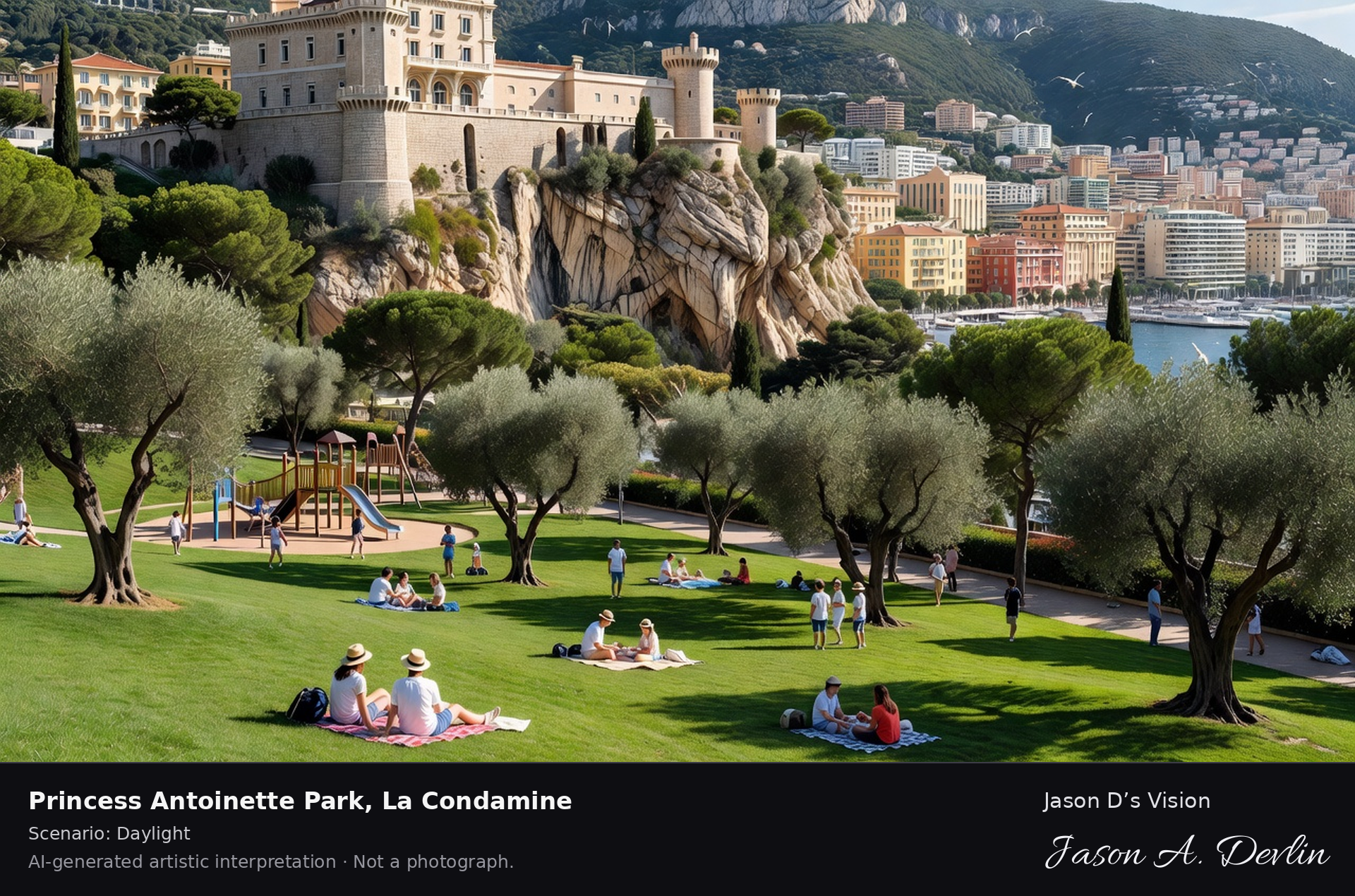 Princess Antoinette Park, La Condamine